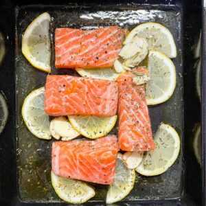 Lemon-Herb Salmon: Clean Eating Dinner in 25 Min